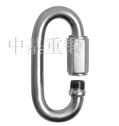 STANDARD GALVANIZED AND STAINLESS STEEL QUICK LINKS