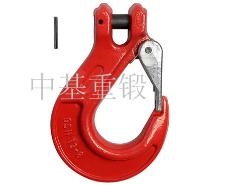 G80 CLEVIS SLING HOOK WITH LATCH